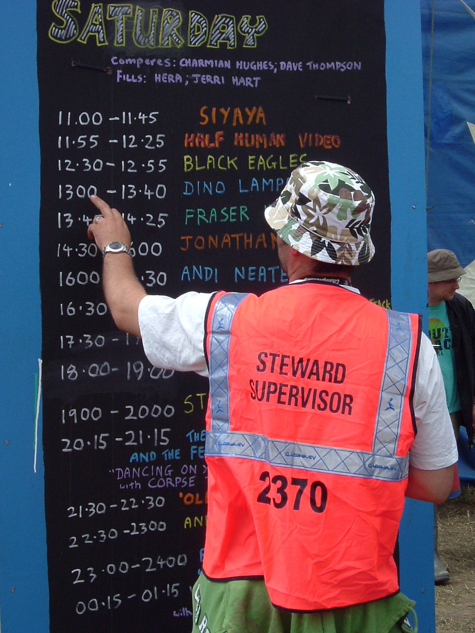 Glastonbury 2008 Steward Supervisor - IBA UK